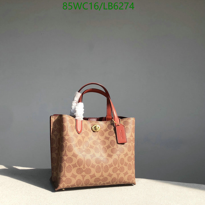 Coach Bag-(4A)-Tote-,Code: LB6274,$: 85USD