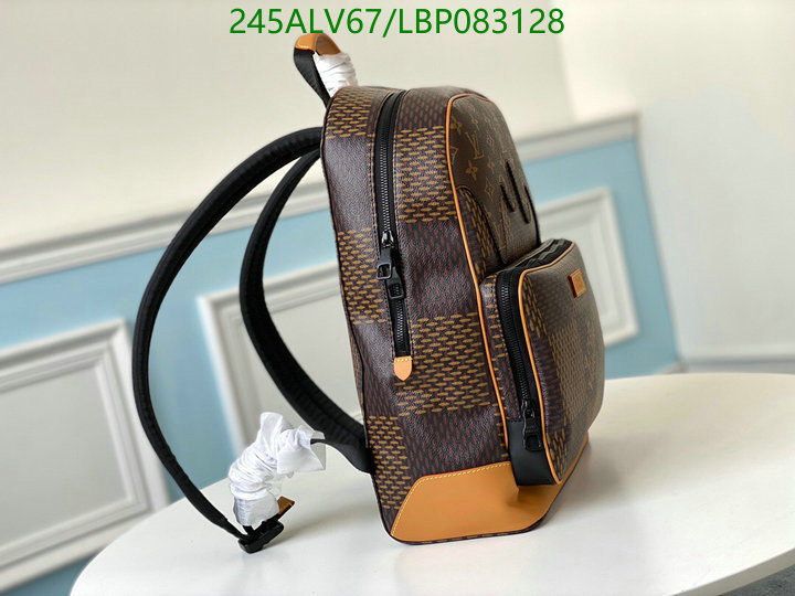 LV Bags-(Mirror)-Backpack-,Code: LBP083128,$:245USD