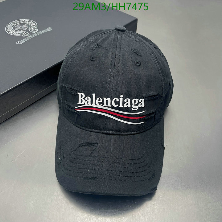 Cap -(Hat)-Balenciaga, Code: HH7475,$: 29USD