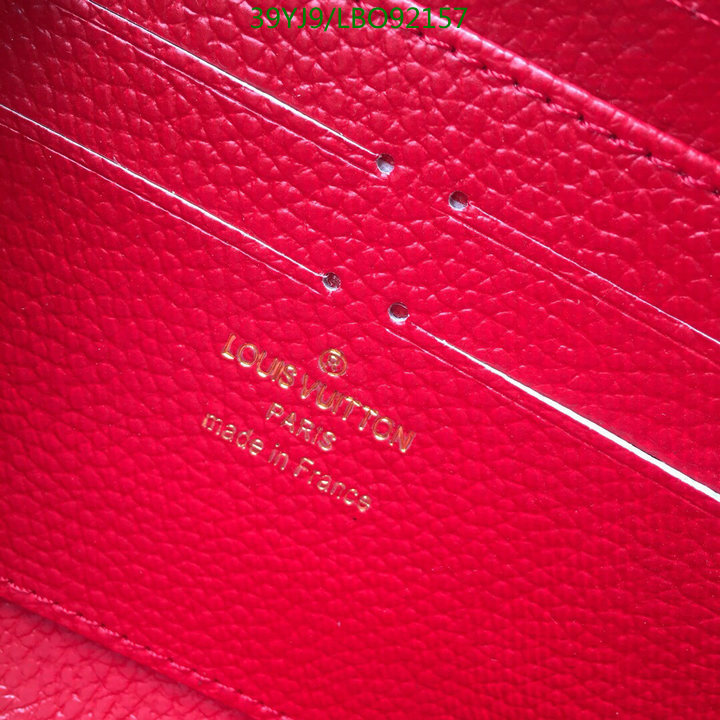 LV Bags-(4A)-Wallet-,Code: LB092157,