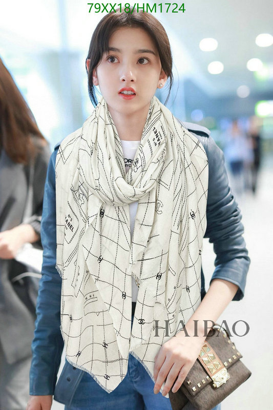 Scarf-Chanel, Code: HM1724,$: 79USD