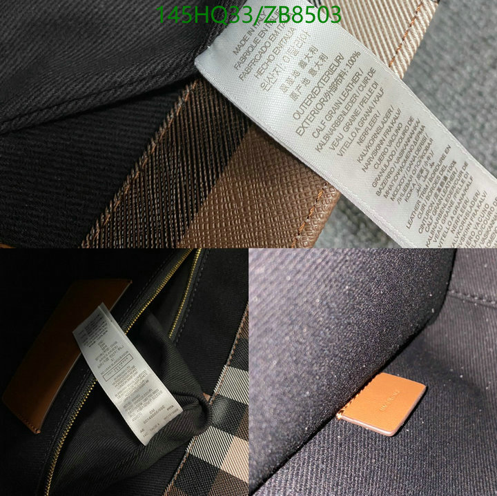 Burberry Bag-(4A)-Handbag-,Code: ZB8503,$: 145USD