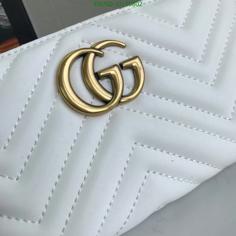 Gucci Bag-(4A)-Wallet-,Code: YJ110802,$:49USD