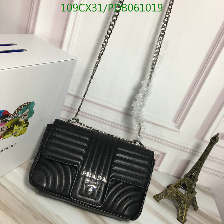 Prada Bag-(4A)-Diagonal-,Code: PDB061019,$:109USD