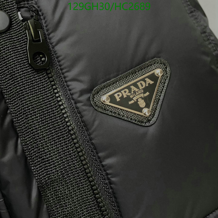 Down jacket Women-Prada, Code: HC2689,$: 129USD
