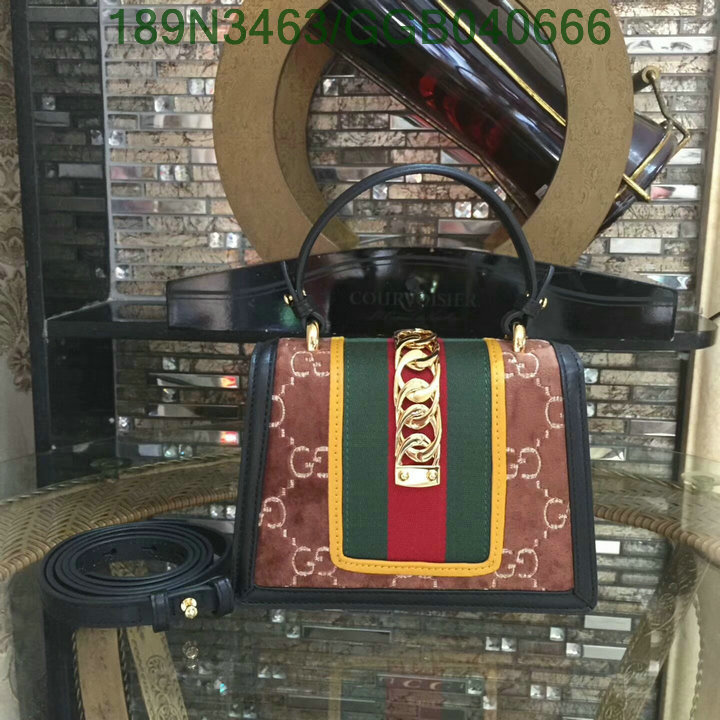 Gucci Bag-(Mirror)-Handbag-,Code:GGB040666,$: 189USD