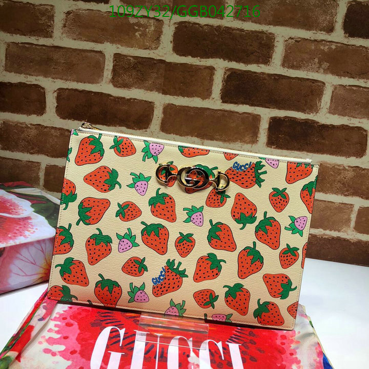 Gucci Bag-(Mirror)-Clutch-,Code: GGB042716,$:109USD