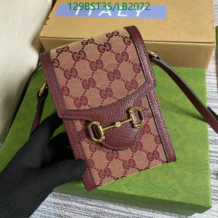 Gucci Bag-(Mirror)-Horsebit-,Code: LB2072,$: 129USD