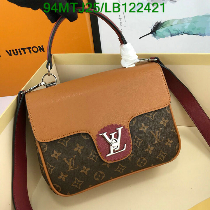 LV Bags-(4A)-Handbag Collection-,Code: LB122421,$: 94USD