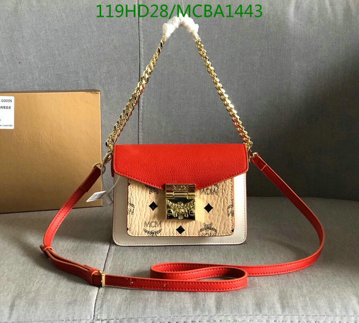 MCM Bag-(Mirror)-Diagonal-,Code: MCBA1443,$: 119USD