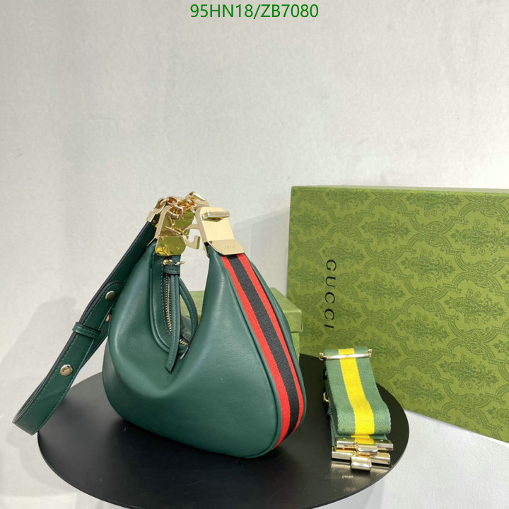 Gucci Bag-(4A)-Diagonal-,Code: ZB7080,$: 95USD