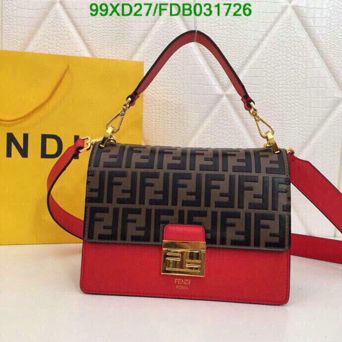 Fendi Bag-(4A)-Diagonal-,Code: FDB031726,$: 99USD