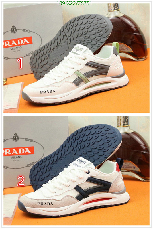 Men shoes-Prada, Code: ZS751,$: 109USD