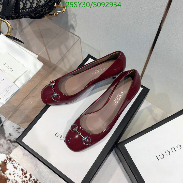 Women Shoes-Gucci, Code:S092934,$: 125USD