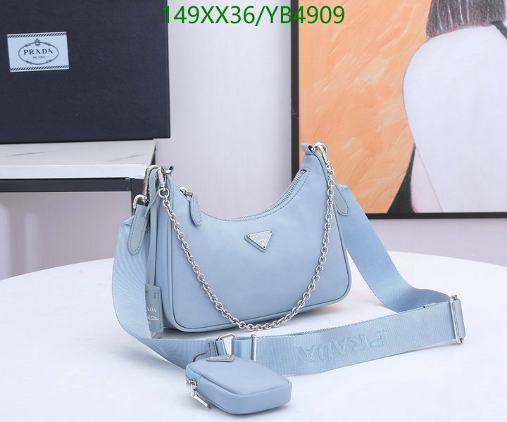 Prada Bag-(Mirror)-Re-Edition 2005,Code: YB4909,$: 149USD