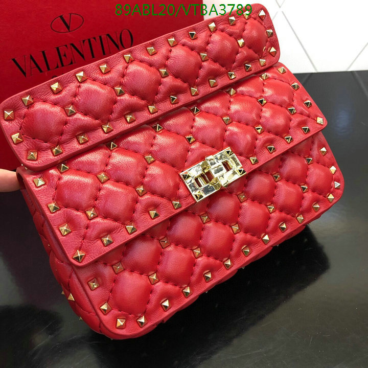 Valentino Bag-(4A)-Rockstud Spike-,Code: VTBA3789,$: 89USD