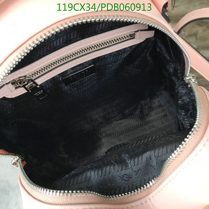 Prada Bag-(4A)-Backpack-,Code: PDB060913,$:119USD