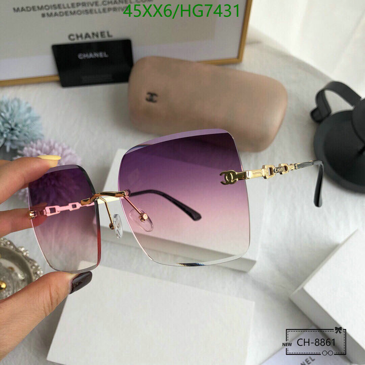 Glasses-Chanel,Code: HG7431,$: 45USD