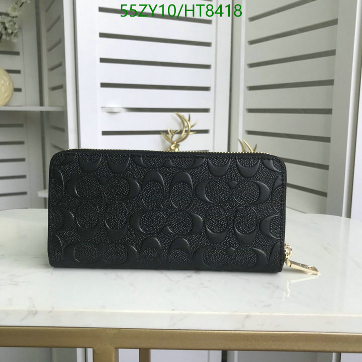 Coach Bag-(4A)-Wallet-,Code: HT8418,$: 55USD