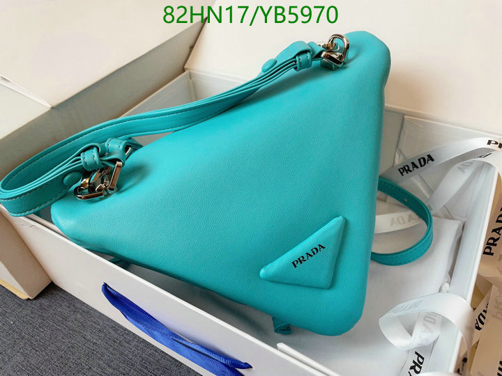 Prada Bag-(4A)-Triangle-,Code: YB5970,$: 82USD