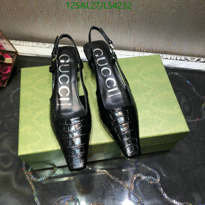 Women Shoes-Gucci, Code: LS4232,$: 125USD