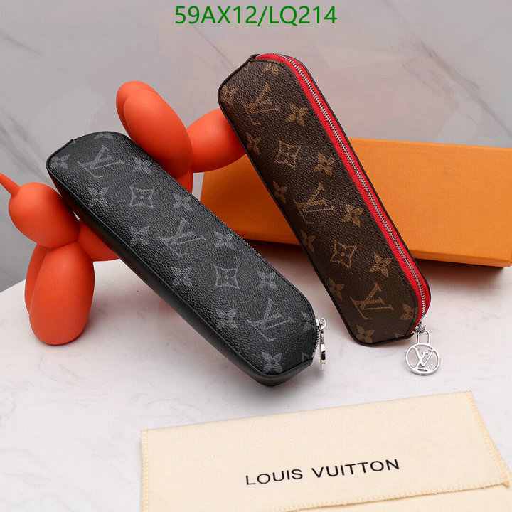 LV Bags-(4A)-Wallet-,Code: LQ214,$: 59USD