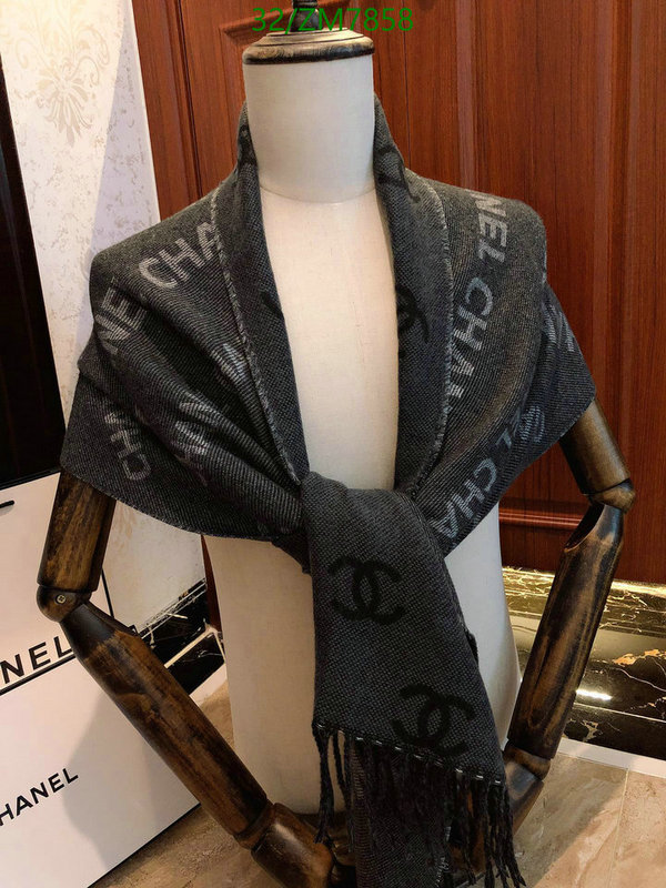 Scarf-Chanel, Code: ZM7858,$: 32USD