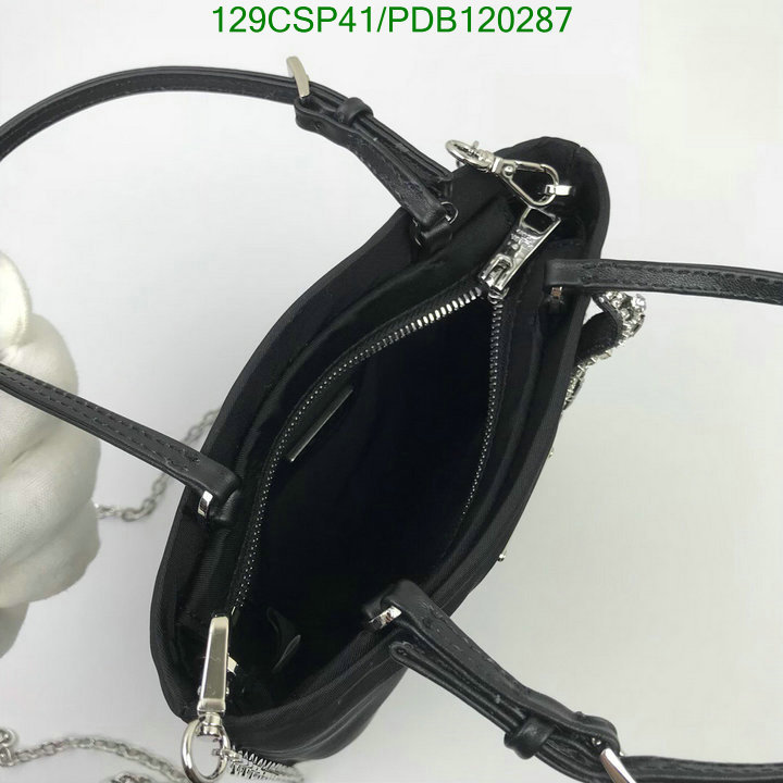 Prada Bag-(Mirror)-Diagonal-,Code: PDB120287,$: 129USD