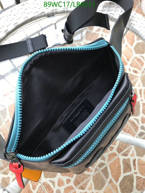 Coach Bag-(4A)-Belt Bag-Chest Bag--,Code: LB6551,$: 89USD