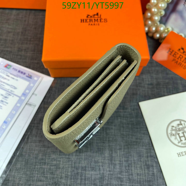 Hermes Bag-(4A)-Wallet-,Code: YT5997,$: 59USD