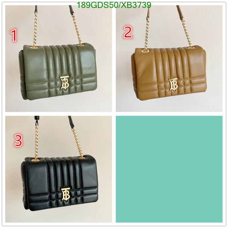 Burberry Bag-(Mirror)-Diagonal-,Code: XB3739,$: 189USD