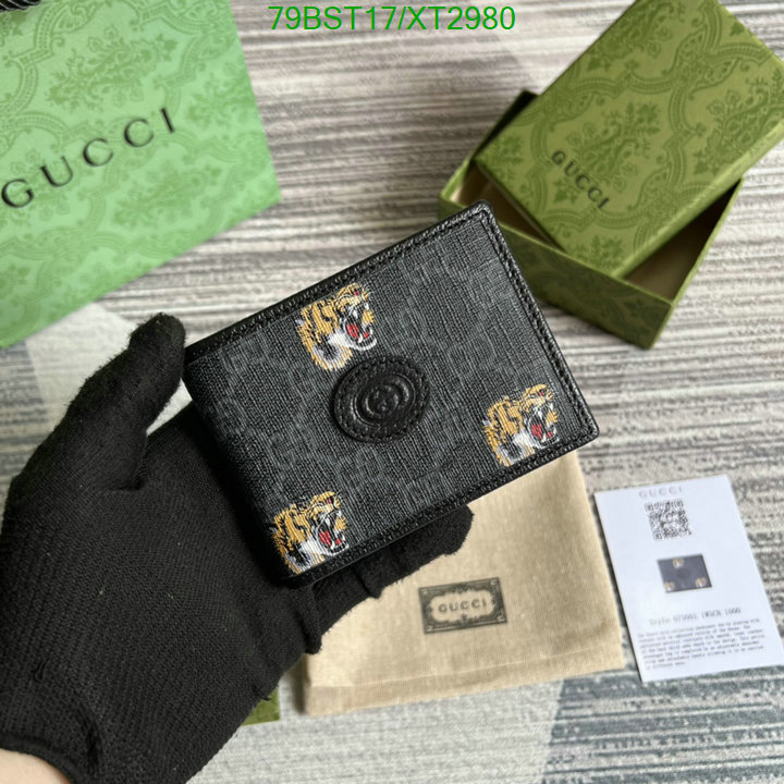 Gucci Bag-(Mirror)-Wallet-,Code: XT2980,$: 79USD