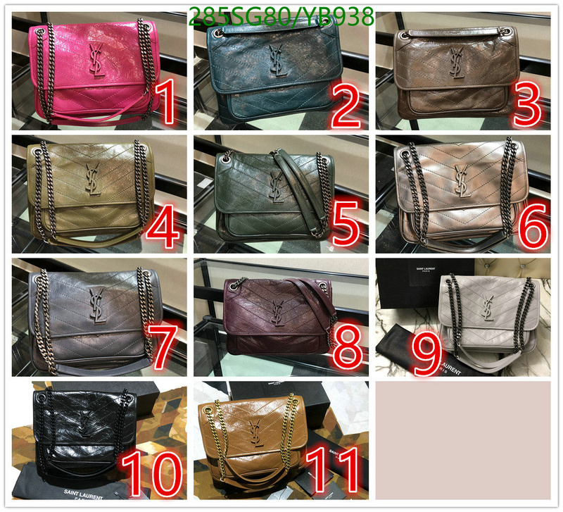 YSL Bag-(Mirror)-Niki Series,Code: YB938,