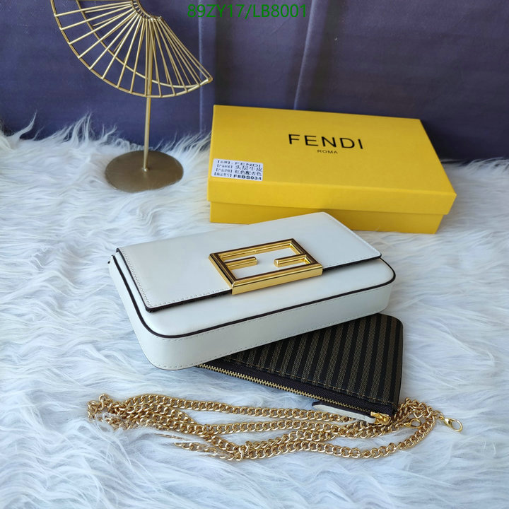 Fendi Bag-(4A)-Baguette-,Code: LB8001,$: 89USD