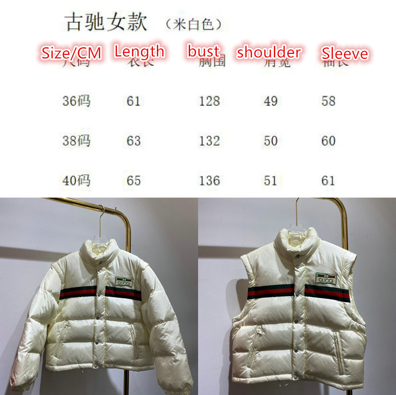 Down jacket Women-Gucci, Code: ZC6624,$: 169USD