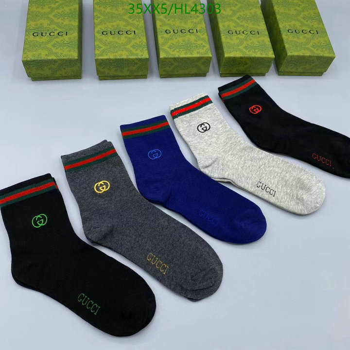 Sock-Gucci, Code: HL4303,$: 35USD
