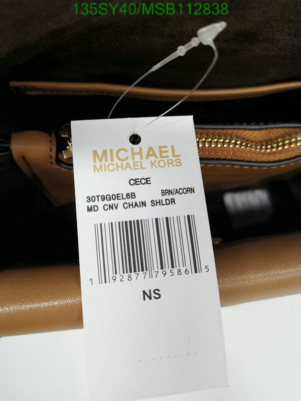 Michael Kors Bag-(Mirror)-Diagonal-,Code: MSB112838,$: 135USD