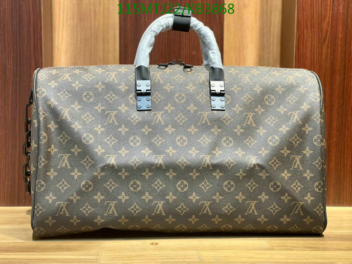 LV Bags-(4A)-Keepall BandouliRe 45-50-,Code: KB3868,$: 115USD