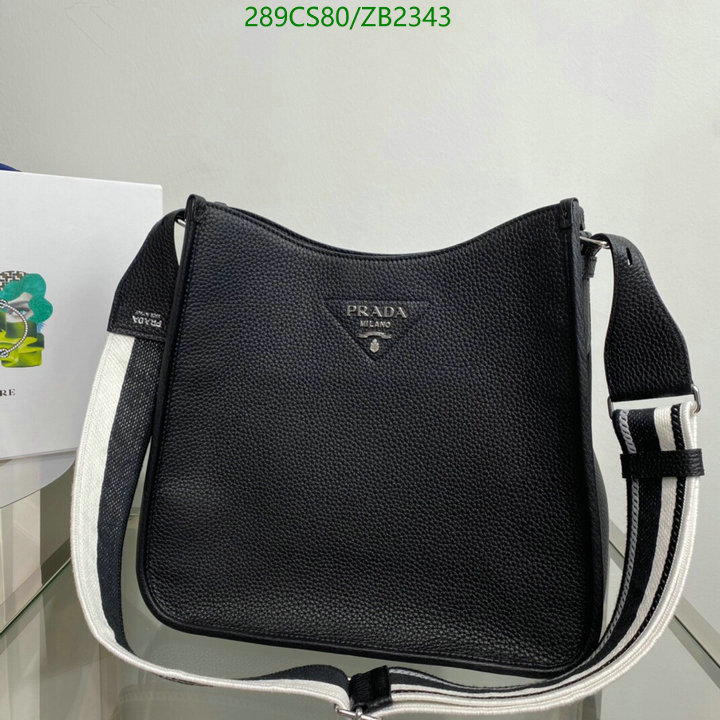 Prada Bag-(Mirror)-Diagonal-,Code: ZB2343,$: 289USD