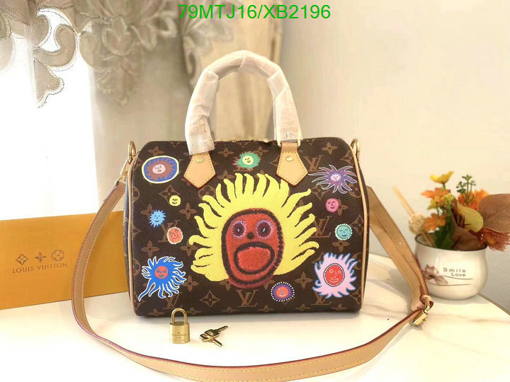 LV Bags-(4A)-Speedy-,Code: XB2196,$: 79USD