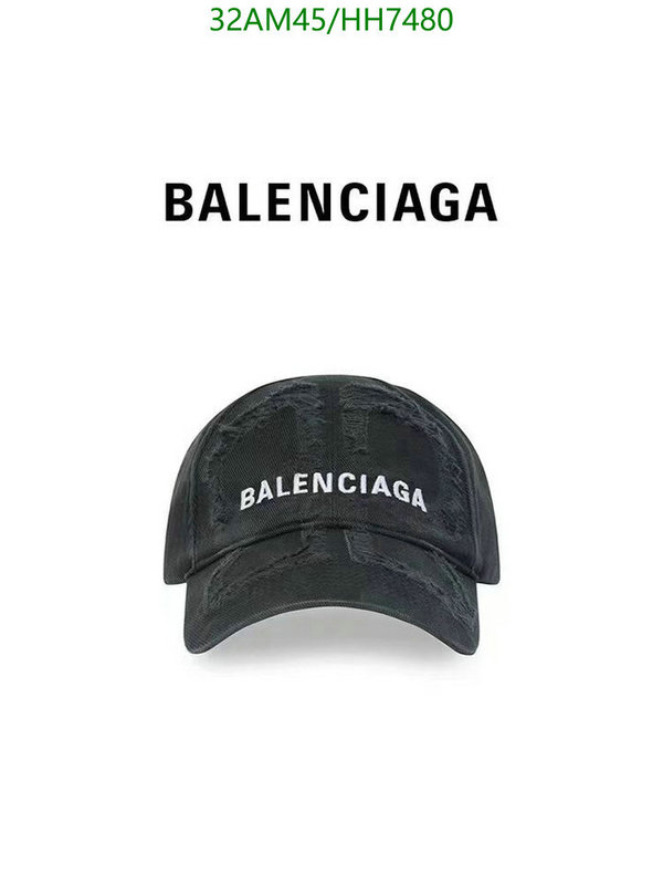 Cap -(Hat)-Balenciaga, Code: HH7480,$: 32USD