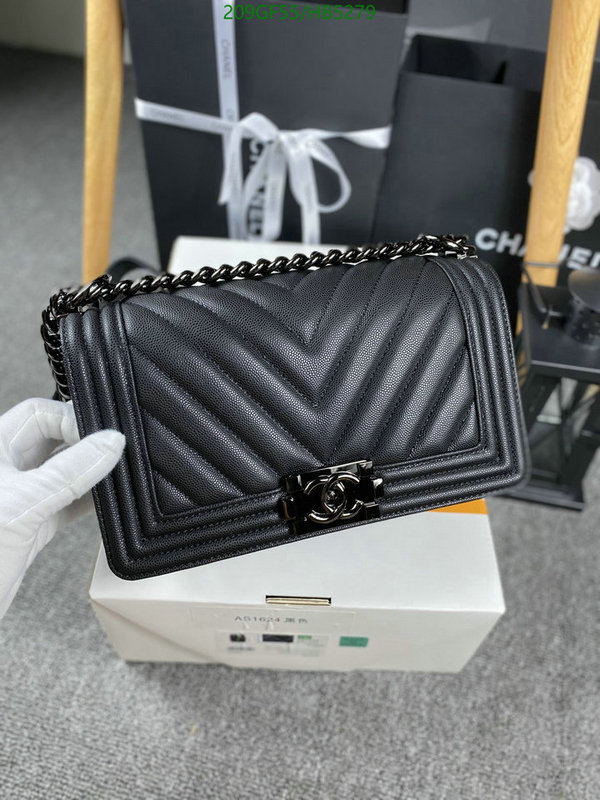 Chanel Bags -(Mirror)-Le Boy,Code: HB5279,$: 209USD