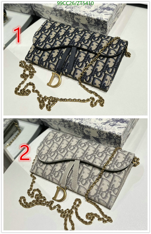 Dior Bags -(Mirror)-Wallet-,Code: ZT5410,$: 99USD