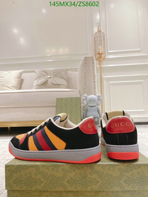 Men shoes-Gucci, Code: ZS8602,$: 145USD