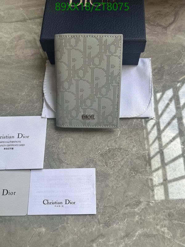 Dior Bags -(Mirror)-Wallet-,Code: ZT8075,$: 89USD