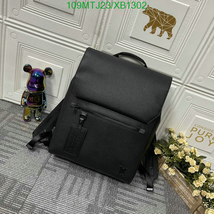 LV Bags-(4A)-Backpack-,Code: XB1302,$: 109USD