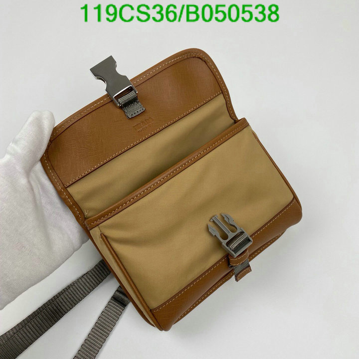 Prada Bag-(Mirror)-Diagonal-,Code: B050538,$: 119USD