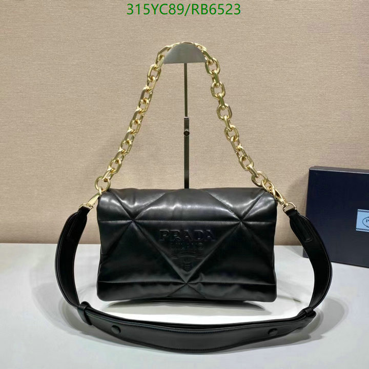 Prada Bag-(Mirror)-Diagonal-,Code: RB6523,$: 315USD