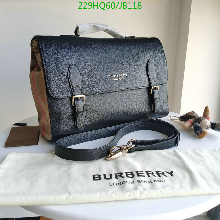 Burberry Bag-(Mirror)-Diagonal-,Code: JB118,$: 229USD