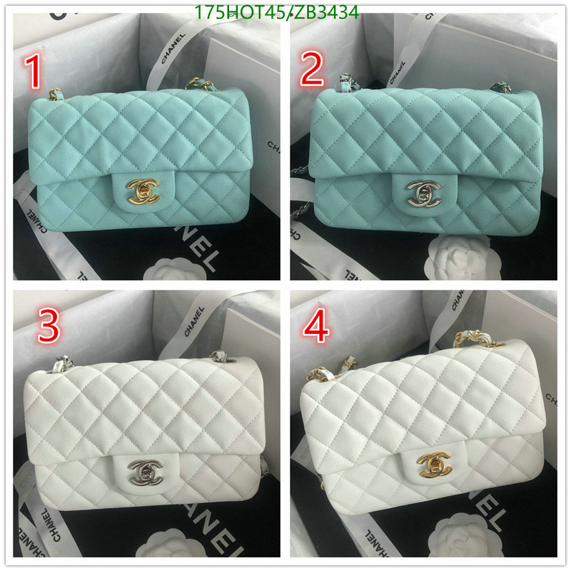 Chanel Bags -(Mirror)-Diagonal-,Code: ZB3434,$: 175USD